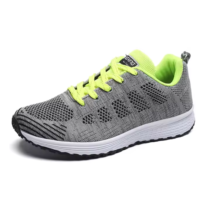 Zapatillas Blancas para Mujer Zapatos Deportivos Transpirables Tenis de Manga Corte Corto - 1