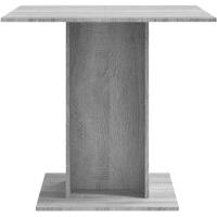 Mesa de Comedor Consola Cocina Bistró Restaurante Salón Sala de Estar Jardín Terraza Hogar Madera Contrachapada Gris Sonoma - details 4