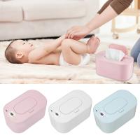 Calentador de toallitas húmedas de plástico, toallitas duraderas de gran capacidad, alimentadas por USB, temperatura constante, calentador de biberones para bebés - details 0