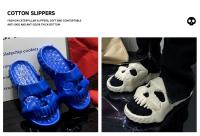 Zapatillas de Hombre con Diseño de Calavera Sandalias de Playa Antideslizantes con Suela Gruesa - details 6