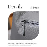 Bolso de cuero puro popular nuevo bolso de mujer de cuero versátil de moda bandolera de un solo hombro bolso bandolera portátil - details 7
