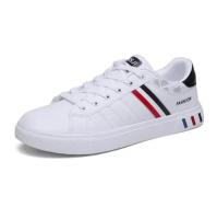 Zapatillas de deporte de moda para hombre, zapatos vulcanizados, planos y gruesos, cómodos, con plataforma para primavera y otoño, zapatos deportivos informales blancos - details 6