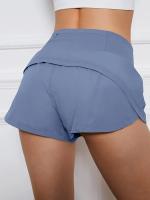 Pantalones cortos deportivos Lo de cintura alta de secado rápido para mujer, ropa deportiva para gimnasio, Yoga, correr,ciclismo - details 30