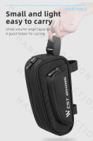 WEST BIKING-bolsa impermeable para cuadro delantero de bicicleta, con logotipo reflectante, para tubo superior de MTB, almacenamiento multicapa, accesorios para ciclismo - details 12