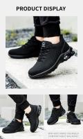 para hombres y mujeres, zapatos transpirables con punta de acero para trabajo, zapatos de protección de seguridad resistentes a pinchazos - details 9