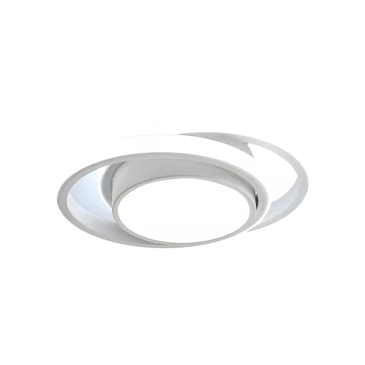 Goeco Plafón LED de 32W Aluminio, Luz Blanca Fría de 6500K, Iluminación Interior para Sala de Estar, Dormitorio - 1