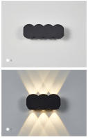 Luz de Pared Impermeable de Estilo Nórdico Minimalista Diseño Creativo de Lámpara de Pared para Jardín y Puerta Iluminación y Decoración - details 2