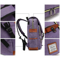 Mochila escolar adolescentes para portátil con puerto de carga USB, elegante mochila de viaje resistente al agua - details 33