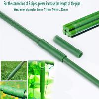 Estaca de jardín de 8MM, conectores rectos de plástico, tubo de conexión, estaca de soporte para plantas de alta resistencia, 20 piezas - details 5