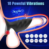 Leten-vibrador para adultos, juguete sexual para hombres, anillo vibrador, extensor, estimulador del punto G, funda potenciadora masculina - details 3
