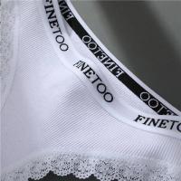 Bragas de algodón para mujer, ropa interior sexy de M-2XL, calada, con cinturón con letras, lencería de talla grande - details 9