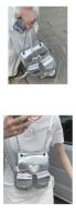 Mochila de moda para mujer, bolso de cubo con cadena versátil, bolso de viaje, bandolera doble de nicho coreano, novedad de 2025 - details 8
