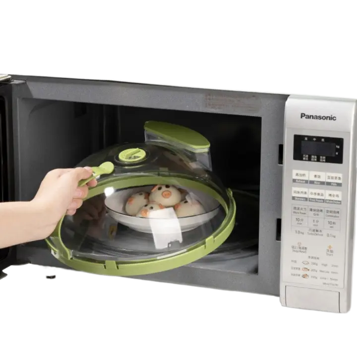 Accesorios de cocina con mango para el hogar, cubiertas herméticas para alimentos, tapa para mantener fresco, cubierta para conservación de alimentos, cubierta para horno microondas - 1