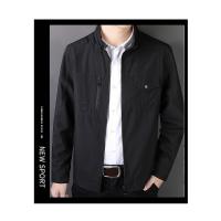 Chaqueta Ligera de Primavera para Hombres Ajuste Delgado, Corte Casual, Material de Poliéster, Cierre de Cremallera, Ideal para Trabajo y Uso al Aire Libre - details 6
