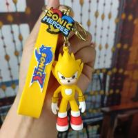 Llavero de Dibujos Animados Sega Sonic The Hedgehog Colgante de Mochila para Teléfono Móvil - details 7