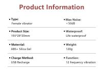 Vibrador de punto G de 10 velocidades para mujer, estimulador de clítoris y pezón, 8 segundos rápidos para orgasmo, vibraciones en forma de dedo, Juguetes sexuales para adultos - details 20