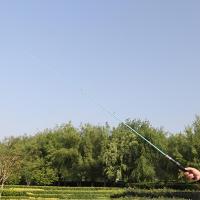 Caña de pescar de fibra de carbono, diseño ergonómico, cómoda de sujetar, adecuada para vacaciones de pescador, buen regalo - details 1