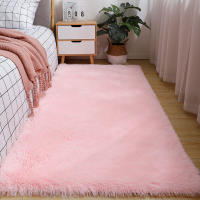 Alfombra de lana de seda teñida con lazo, sala de estar, mesa de café, alfombra de piso, dormitorio, manta de noche, sofá de habitación, alfombra de piso de felpa - details 2