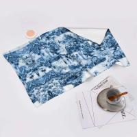 Toile De Jouy Toalla Algodón Francés Azul Marino Baño Ducha Deportes Yoga Toallas - details 143
