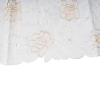 Mesa con bordado floral retro blanco, alfombra Ense, mantel de algodón hueco, decoración de mesa de comedor para el hogar, fiesta de boda - details 33
