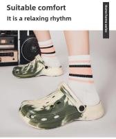 Sandalias de Moda para Pareja de Verano Zapatillas de Playa y Hogar Impermeables con Suela Suave para Hombres - details 21