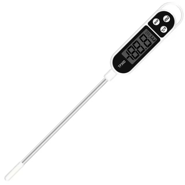 Termómetro Electrónico de cocina para carne, agua, leche, sonda para alimentos, barbacoa, venta al por mayor, TP300, 20 unidades por lote - 1
