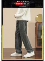 Nuevos Jeans Vaqueros Casuales para Hombre 2023 Pierna Recta y Ancha de Talla 3XL - details 1