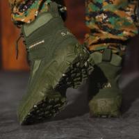 Botas de Senderismo de Alta Talla para Hombres Zapatos de Seguridad para la Tierra Caliente - details 15