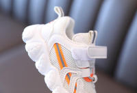 Zapatillas deportivas transpirables de malla con velcro para niños y niñas - details 9