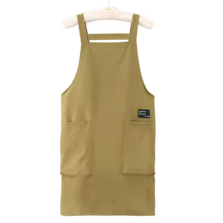 Nuevo Delantal impermeable antiincrustante sin mangas bata de cocina a prueba de aceite - 1