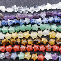 Piedra de cristal Natural en forma de estrella, 21 piezas, cuentas sueltas, piedras preciosas hechas a mano, accesorios para hacer joyas, 10mm - details 5