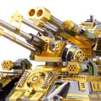 Piececool-rompecabezas de Metal 3D Skynet Spider, modelo de tanque superpesado, Kits de construcción, juguete DIY para adolescentes - details 14
