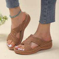 Sandalias de Verano para Mujer Zapatillas de Pie Non-Slip Zapatos de Cuña Talla Grande - details 17