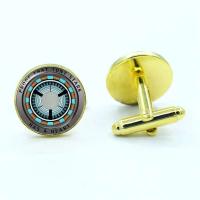 Corazones a prueba de balas de Tony Stark, gemelos de camisa con fotografías de cúpula de cristal de alta calidad, joyería de moda para hombre - details 12