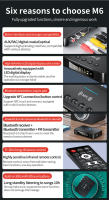 VAORLO-transmisor y receptor de Audio M6, adaptador inalámbrico LED para TV, Bluetooth 5,0, AUX, RCA, Coaxial óptico, TF/u-disk, 3,5mm - details 1
