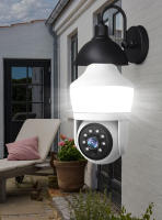 Cámaras de vigilancia interior bombilla doméstico Internet inalámbrico WiFi HD inteligente 360 grados vigilancia - details 0