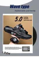 Zapatillas de Hombre 2025 Cómodas Para Interiores y Exteriores Pantuflas de Playa - details 4