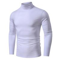 Camiseta de manga larga deportiva de otoño/invierno para hombre, camiseta interior de cuello alto - details 4