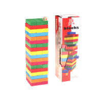 Juego de Mesa de 54 Piezas Jenga para Familias, Juguete Interactivo y Educativo para Niños, Ideal para Reuniones y Diversión - details 3