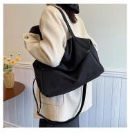 Quiero este bolso de gran capacidad, bolso de hombro informal de moda, bolso vintage mate para las axilas - details 11