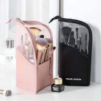 Neceser para mujer, neceser transparente con cremallera, portacepillos cosméticos de viaje para mujer, neceser organizador - details 1