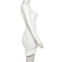 Elegante Vestido Bodycon con Volantes Manga Larga, Giro de Volantes, Vestido Mini para Mujer en Otoño Moda de Fiesta en Club Elegante - details 30