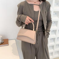 Bolso bandolera de mano pequeño de diseñador de moda de cuero PU de color sólido con patrón para mujer - details 18