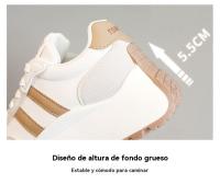 Zapatillas de Moda para Mujeres Otoño 2024 Altura Ajustable con Suela Gruesa - details 5