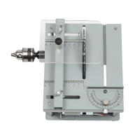 Mini sierra de mesa eléctrica para bricolaje, sierra de banco para carpintería, herramienta de corte DIY, Plata para decoración, fabricación de manualidades, 10000rpm - details 3