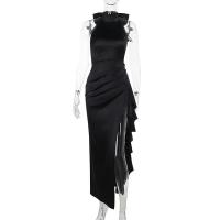 Vestido dividido, nuevo vestido de banquete de moda para mujer. - details 21