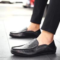 Zapatos Informales de Verano para Hombre Mocasines de Cuero con Transpirabilidad sin Cordones - details 23