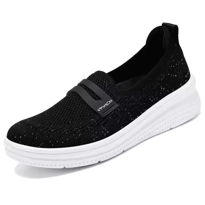 Nuevo sofá cerrado de alta calidad para caminar EVA ani slip cómodo zapatos deportivos informales de moda para mujer talla grande 41 a bajo precio - 1
