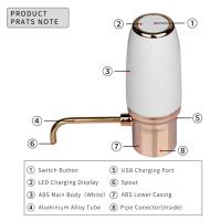 Botella de vino eléctrica, dispensador automático inteligente, con cable micro USB A recargable - details 2