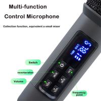 Sistema Portátil Inalámbrico UHF, receptor Bluetooth, reverberación profesional para el hogar, bajos altos y bajos - details 3
